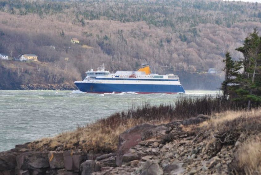 <p>The people of Digby and Victoria Beach got their first look at the new-to-us ferry steaming by daylight out the Digby Gut on Dec. 4.</p>
