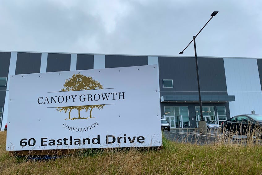 Canopy Growth has cancelled its plan to cultivate marijuana at a facility in St. John's.  Telegram file photo
