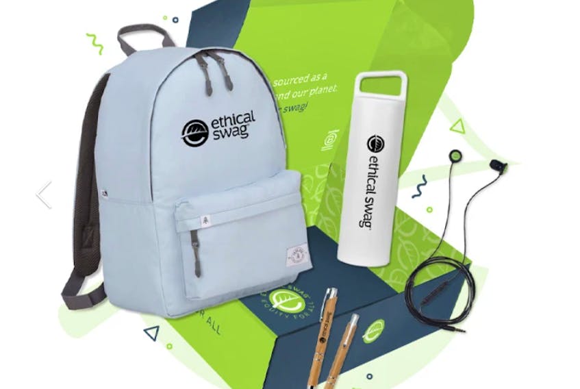 Cape Breton company Ethical Swag enjoyed a 30 per cent growth in 2020, triggered by the popularity of its swag packs. 