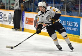 Mathias Laferrière was traded by the Cape Breton Eagles to the Blainville-Boisbriand Armada on Oct. 16. He's since played six games with the team and will spend the 2020-21 season with the Armada. JEREMY FRASER • CAPE BRETON POST