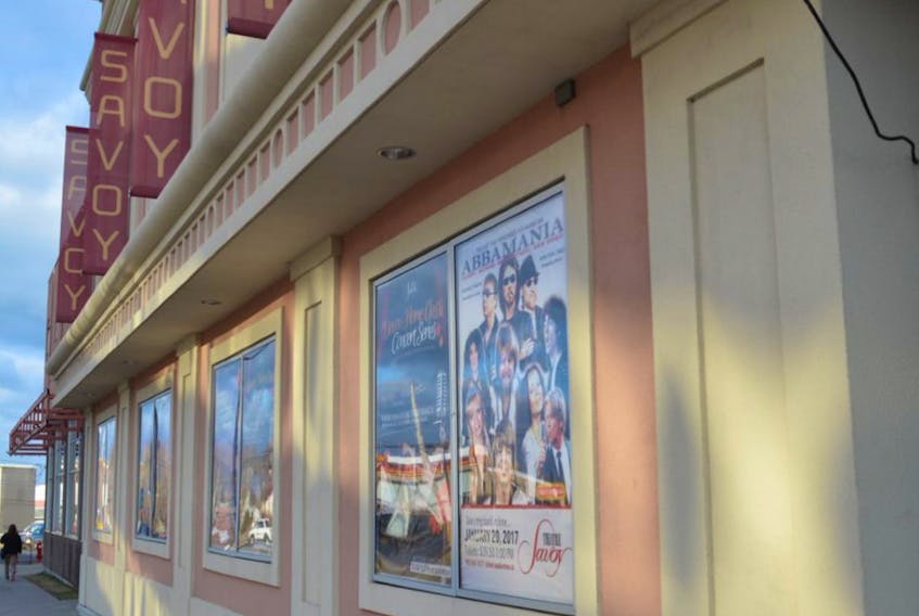 Glace Bay’s Savoy Theatre is cautiously planning shows for later this spring, in hopes no more cancellations will have to be made. CONTRIBUTED