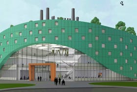 A conceptual drawing of the proposed $80 million Centre for Discovery and Innovation at Cape Breton University. CONTRIBUTED