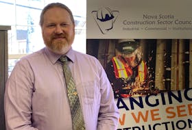 Nova Scotia Construction Sector Council executive director Trent Soholt says there's never been a better time for construction in the Cape Breton Regional Municipality. DAVID JALA/CAPE BRETON POST