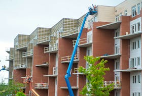 Construction work continues on the Nines at Brunello development in Timberlea on Wednesday, July 15, 2020. It's part of a $150 million real estate project.
Ryan Taplin - The Chronicle Herald