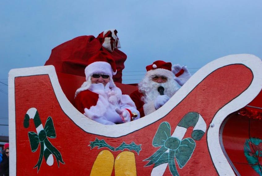 And of course, no Santa Clause parade is complete without a visit from Mr. and Mrs. Claus.