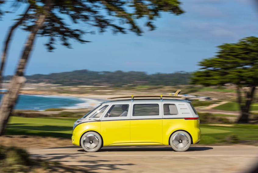 The new electric VW hippy van, the ID Buzz. (Contributed)