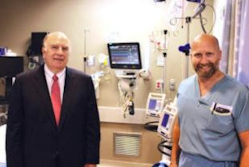 ['<p>Cavendish Farms recently contributed $1 million to the QEH Foundation to support Same Day Surgery. In photo, Robert K. Irving, left, President of Cavendish Farms, and Dr. Alex Gillis, Chief of Surgery for the QEH.</p>']