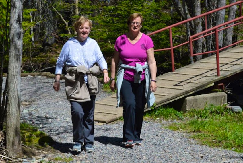 Gloria Ryan and Sharon Donovan enjoyed a recent walk around Sydney’s Baille Ard Nature Trails. The two women are avid hikers.