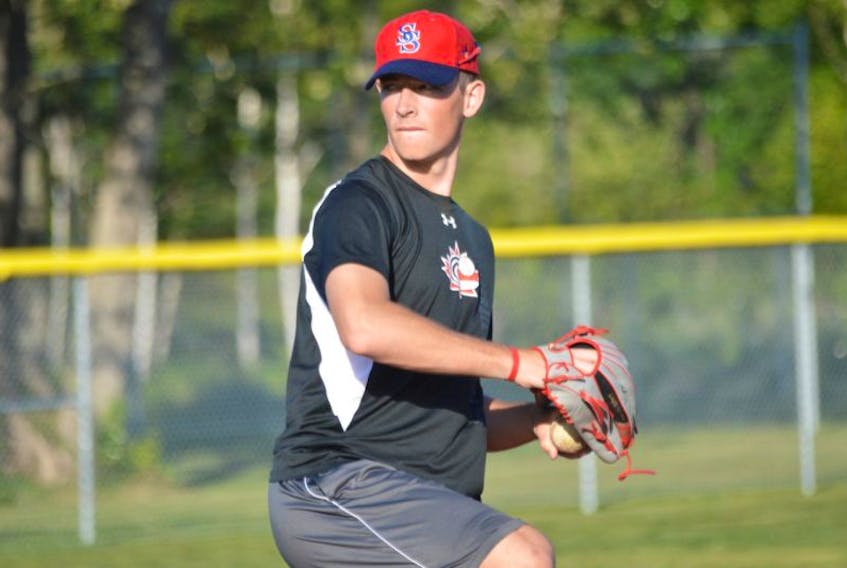 Rookie left-hander Garrett Nicholson of Sydney Mines has earned plenty of experience in his first summer in the Nova Scotia Senior Baseball League. The 18-year-old will pitch at Central Michigan University in the fall.