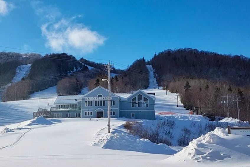 As seen in this recent photo, the runs at Ski Cape Smokey in Ingonish are ready to welcome skiers and snowboarders on Friday for the first full weekend of the season.