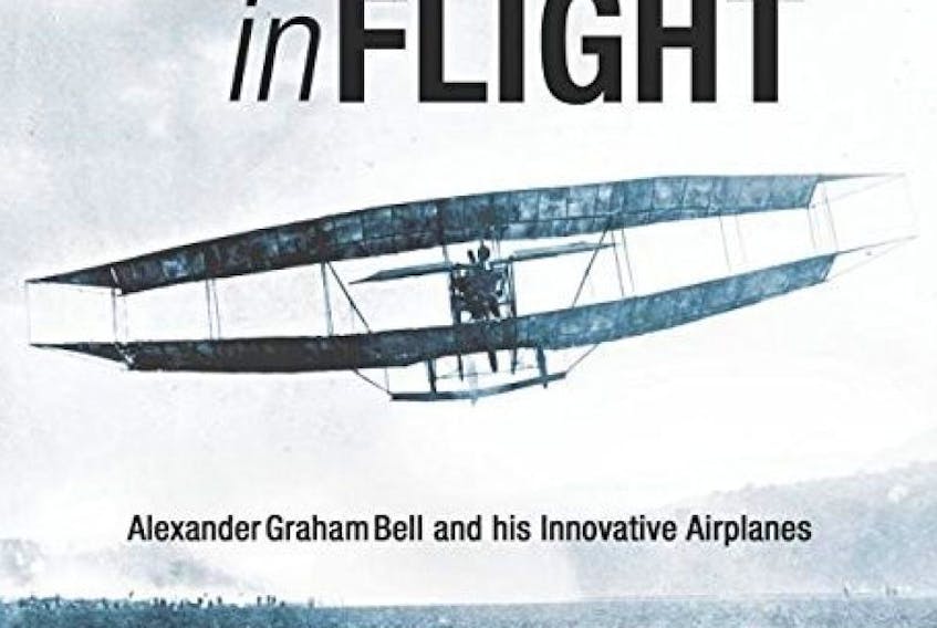 Terrance W. MacDonald reads from his book ‘Firsts in Flight’ at the first fall session of the Governor’s Book Pub in Sydney on Tuesday at 7 p.m.