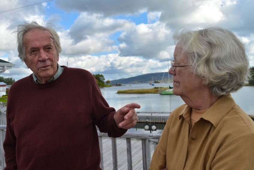 David and Pam Newton, shown, donated a portion of the 162-hectare parcel of land near Ottawa Brook, west of Iona, to the Nature Conservancy of Canada under the federal government’s ecological gifts program.