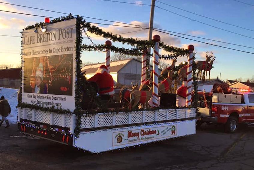 Finding a way to bring Santa safely to the children of Glace Bay is an annual tradition for members of the Glace Bay Volunteer Fire Department.