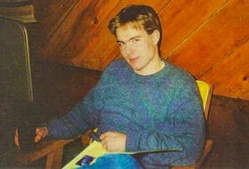 This photo of Allan Kenley Matheson was taken in the summer of 1990, two years before the Acadia University student from Glendale, Inverness Co., went missing.