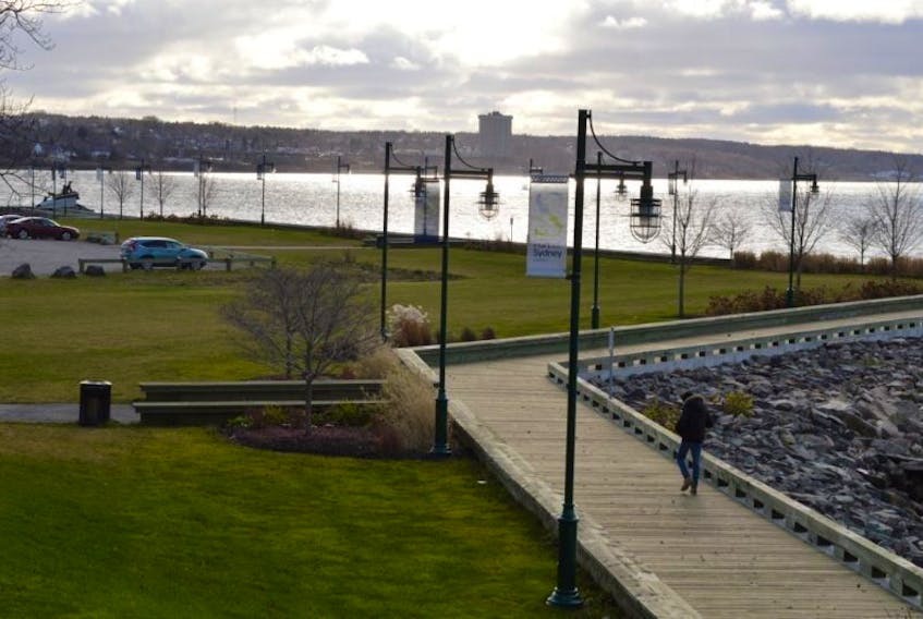 Seen here is the potential location for beach volleyball courts on the Sydney waterfront. The area could become home to five courts if a proposal put forward by Volleyball Nova Scotia moves forward.