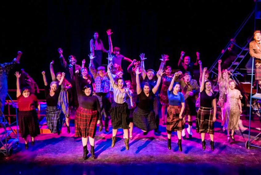 The cross-Canada productions of “Blame Canada” will feature local casts including this group that will be performing in the Highland Arts Theatre production on Tuesday in Sydney.