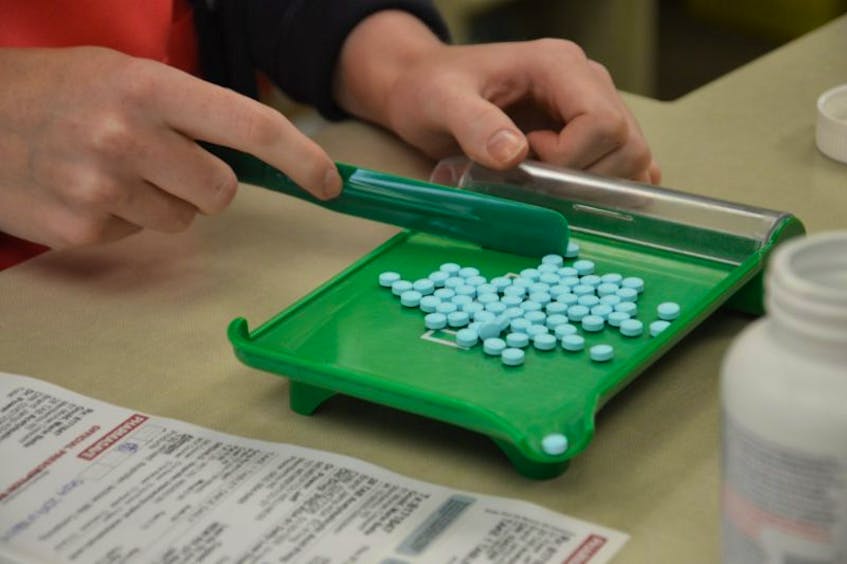 The new Nova Scotia Drug Information System requires people to show their health card when purchasing prescription and non-prescription drugs so a profile of all medicines being used or formerly used can be viewed by a health professional.
