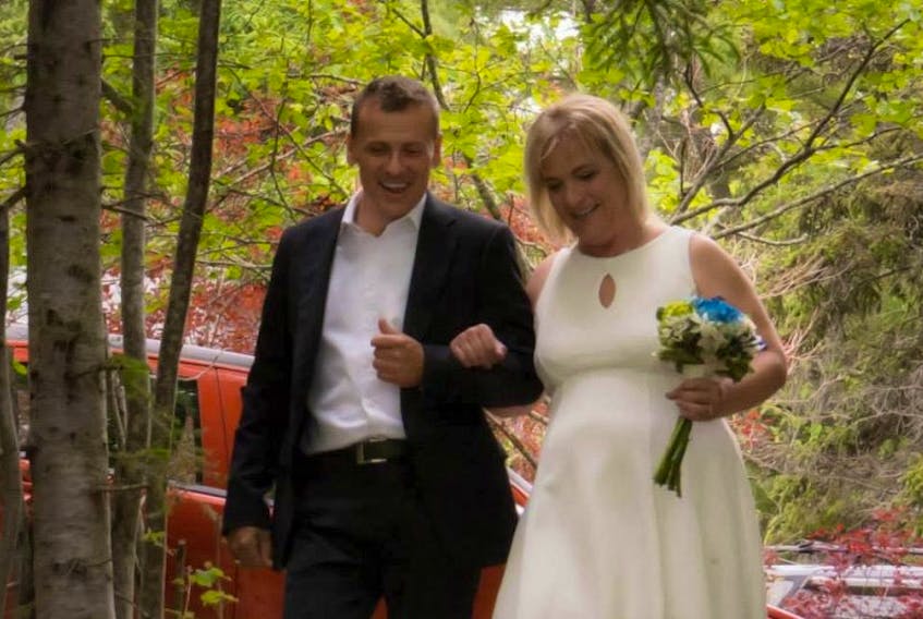 Jim Matthews gives his sister, Donna, away at her wedding two years ago. Matthews was found dead in his apartment in the Prince Street Market in Sydney, which he owned. Donna Matthews-Hicks shared her thoughts on her late brother’s life in an interview with the Cape Breton Post.