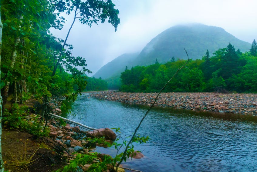 A view of the Chéticamp river at Cape Breton Highlands National Park. CONTRIBUTED