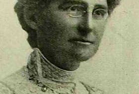 Suffragist Armine Nutting Gosling will be highlighted in many of the commemorative events, including a statue of her likeness which will be erected in Bannerman Park. -CONTRIBUTED/THE DISTAFF MAGAZINE