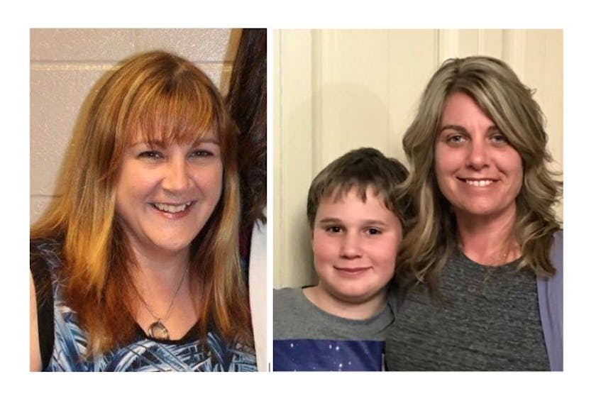 Yarmouth County teacher Cheryl Bourque-Wells (left) and Shelburne County parent Amy MacKinnon, pictured with her son Jacob, have been selected to serve on the Council to Improve Classroom Conditions.