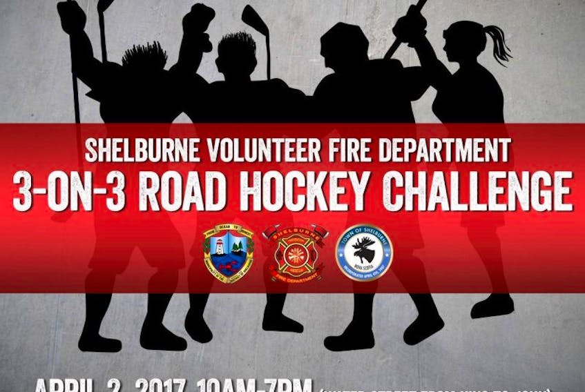 3-on-3 Road Hockey Challenge in Shelburne