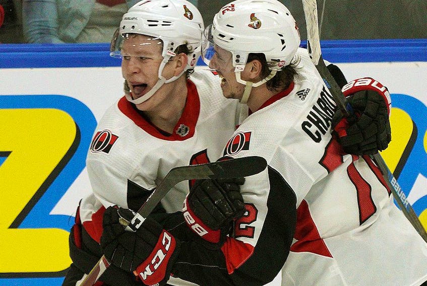 Thomas Chabot and Brady Tkachuk are both top candidates to take over the Senators' captaincy.