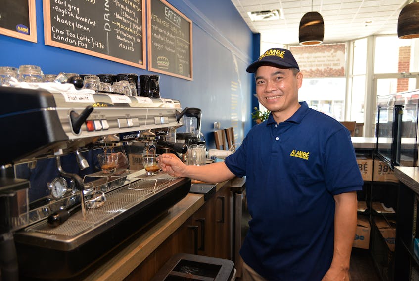 Pham Khanh Hiep opened his new Vietnamese café ALAMBÉ on Kent Street in Charlottetown on Aug. 3.