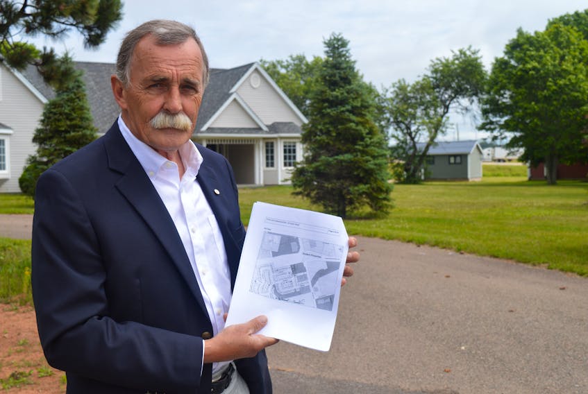 John Barrett led a group of residents that opposed a project calling for three apartment buildings next to their north-end Charlottetown neighbourhood. Council rescinded its decision to approve the project on Wednesday.