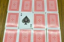 ['<p>These are the 16 remaining cards for the Reserve Mines Volunteer Fire Department and St. Joseph Church Chase the Ace game which is held at the fire hall on Wednesdays.</p>\n<p>&nbsp;</p>']