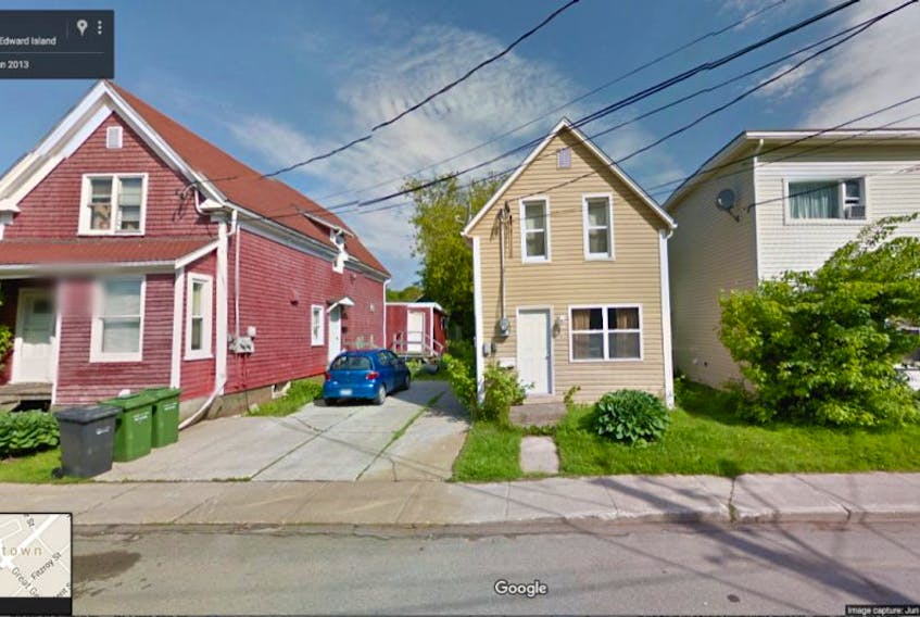 Google Street View of some of the eight homes proposed for demoltion to make way for new apartment complex.