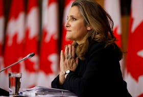 Canada's Deputy Prime Minister and Minister of Finance Chrystia Freeland.