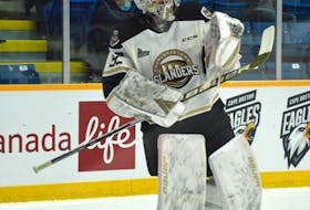 Charlottetown Islanders goalie Colten Ellis stopped 23 shots against the Halifax Mooseheads at the Scotiabank Centre on Saturday to earn his fourth shutout of the season.