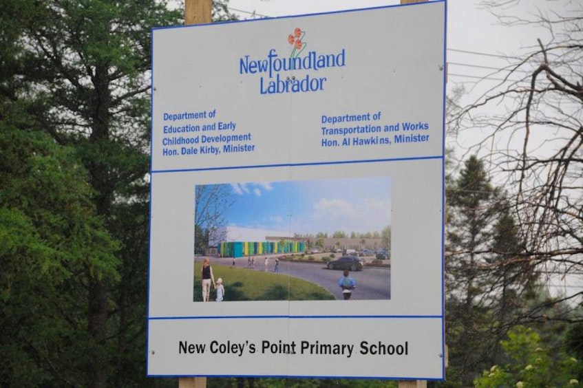 The new primary school for Bay Roberts will open in September. — SaltWire Network file photo/Andrew Robinson