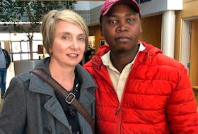 Stacey and Buhle Dlamini believe it's important that community impact statements be considered as part of the sentencing for the man who shot their son Nh with a nailgun. ADAM MACINNIS/THE NEWS