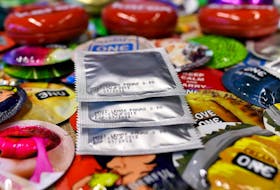 A cornucopia of condoms. 