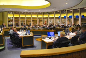 The CBRM council chambers at the civic centre in Sydney is often the venue for public hearings. DAVID JALA/CAPE BRETON POST 