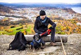 Corner Brook actor Greg House and his friend, Pacey, filmed a monologue from Shakespeare’s “The Two Gentlemen of Verona” on top of the Curry Climb in Massey Drive for Perchance Theatre’s The Power of One project.
Tom Cochrane Photo