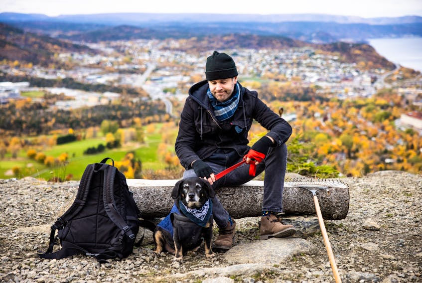 Corner Brook actor Greg House and his friend, Pacey, filmed a monologue from Shakespeare’s “The Two Gentlemen of Verona” on top of the Curry Climb in Massey Drive for Perchance Theatre’s The Power of One project.
Tom Cochrane Photo
