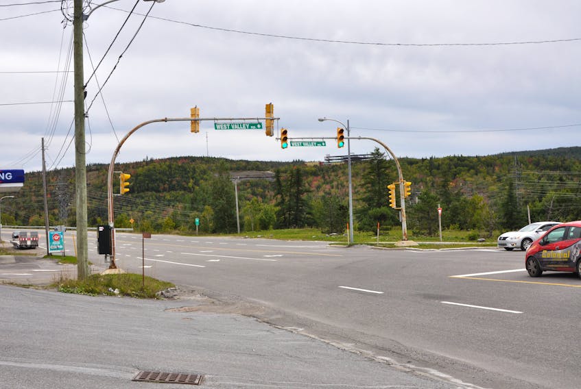 Corner Brook city council has awarded a contract to Marine Contractors to convert the intersection at West Valley Road and Confederation Drive to a roundabout. The roundabout will be located more in line with the entrance to the Irving. 

