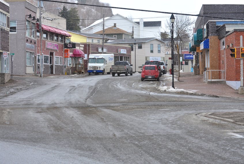 There was not much activity on Broadway in Corner Brook on Monday as many businesses have either closed or have reduced hours due to COVID-19. The City of Corner Brook is offering businesses a two-month tax holiday to help them get through these difficult times.
Diane Crocker/Saltwire Network
