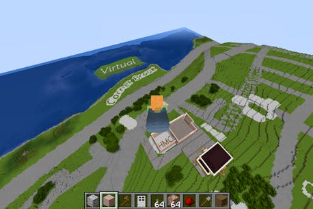 Reconstructing Corner Brook: virtual online project for youngsters uses Minecraft