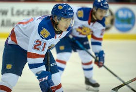 Cornwall’s Jordan Spence, a defenceman with the Moncton Wildcats, is in Alberta auditioning for a spot on Team Canada at this year’s world junior hockey tournament in Edmonton.