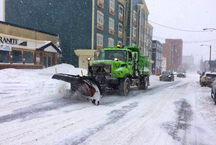 After two city staff members tested positive for COVID-19 and 50 employees went into isolation, delays are expected in snowclearing and garbage collection in St. John's. — TELEGRAM FILE PHOTO