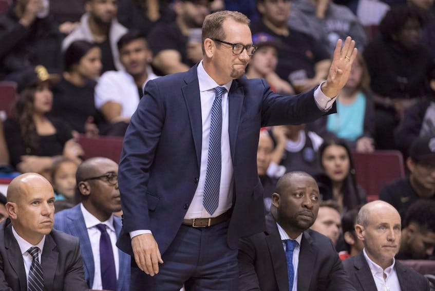 Raptors head coach Nick Nurse and former assistant coach Nate Bjorkgren have a history going back to 1993. Bjorkgren has joined the Pacers as their head coach.