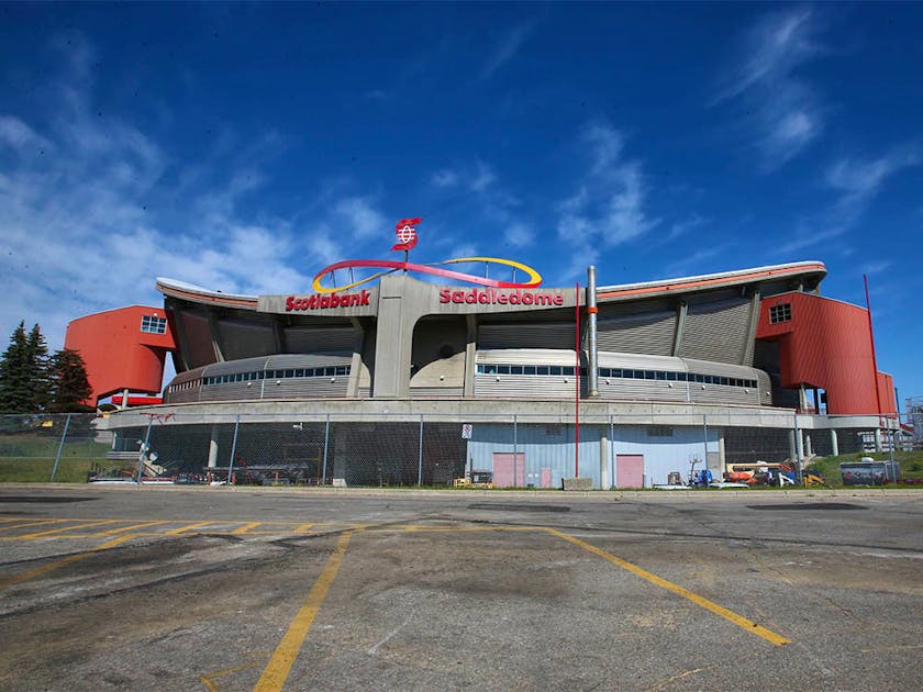 Calgary Saddledome repairs