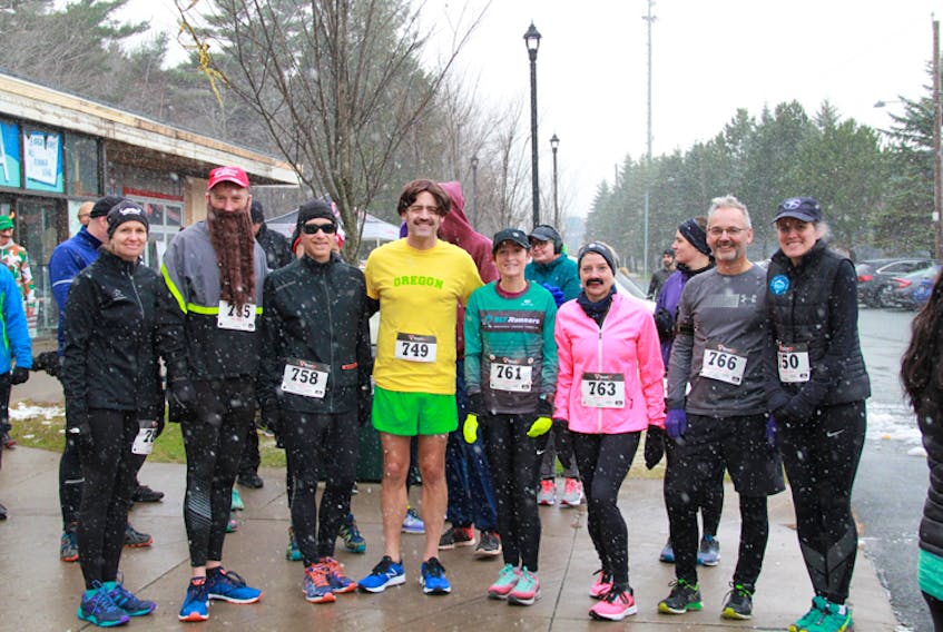 Come rain or snow, participants in the Halifax Movember Runs put their best foot forward in the 2018 race.