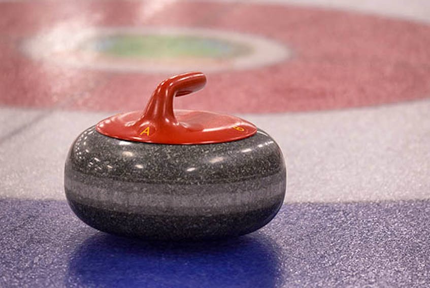 Curling stone.