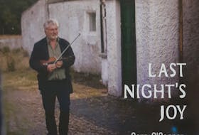 Gerry O’Connor's latest CD "Last Night's Joy." CONTRIBUTED