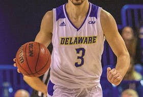 Nate Darling of the NCAA's University of Delaware was named a CAA first team all-star on Friday. (CONTRIBUTED)